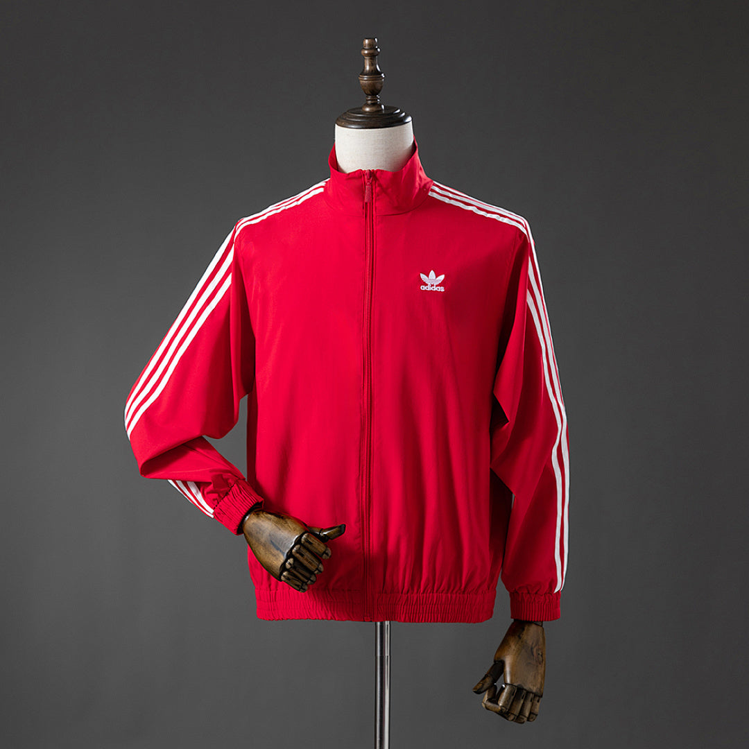Casaco Three Stripes Vermelho