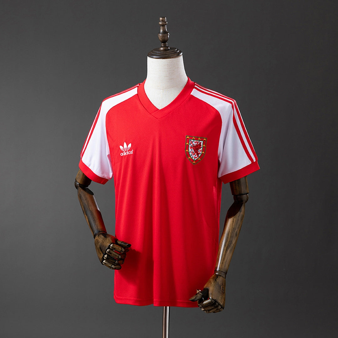 Camisola Principal do País de Gales 1982 (Retro)