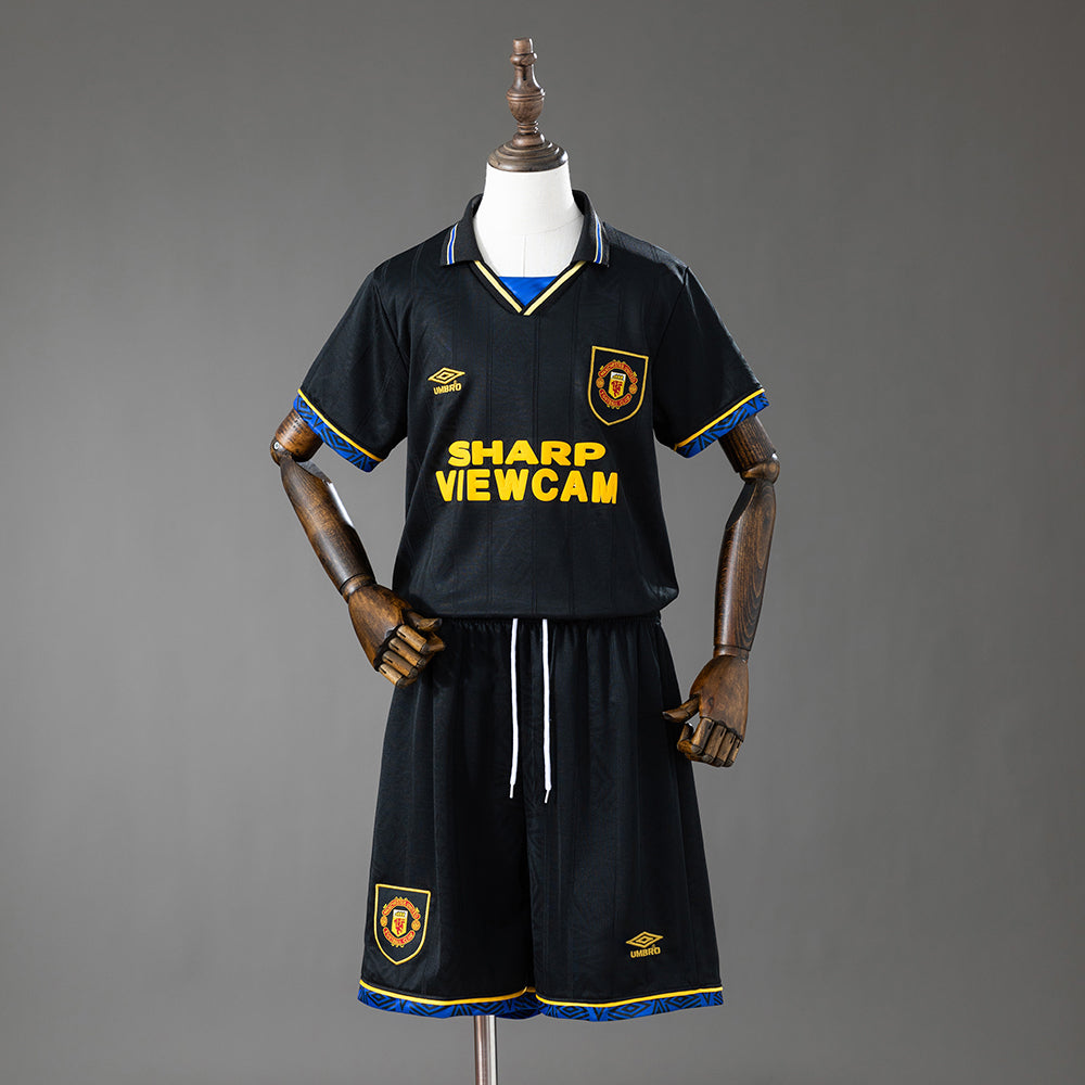 Camisola Fora Retro Manchester United 1993/1994 Criança
