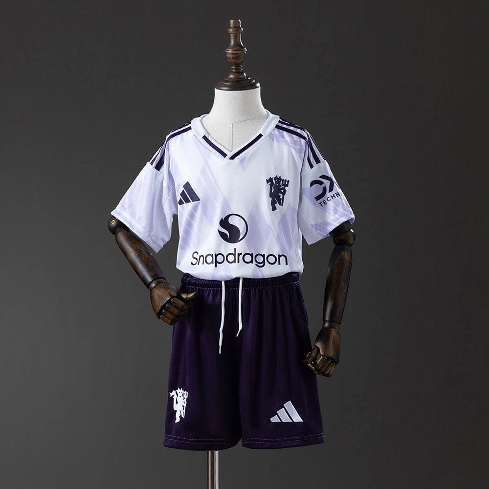 Kit Criança Manchester United terceiro equipamento 2025/26