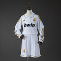 Camisola Principal Retro Real Madrid 2011/2012 Manga Comprida Criança