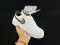Air Force 1 Low Mini Swoosh Branco Amarelo