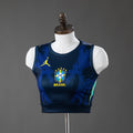 Camisola Fora Brasil Crop Top Tank Top Feminina 2026