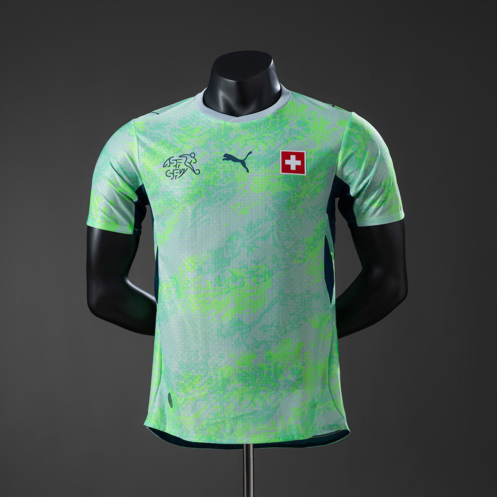 Camisola Fora Suíça Versão Jogador 2026
