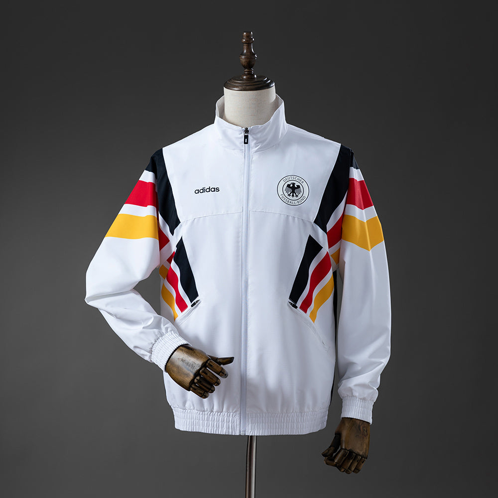 Corta‑Vento Retro Alemanha 1996 Branco