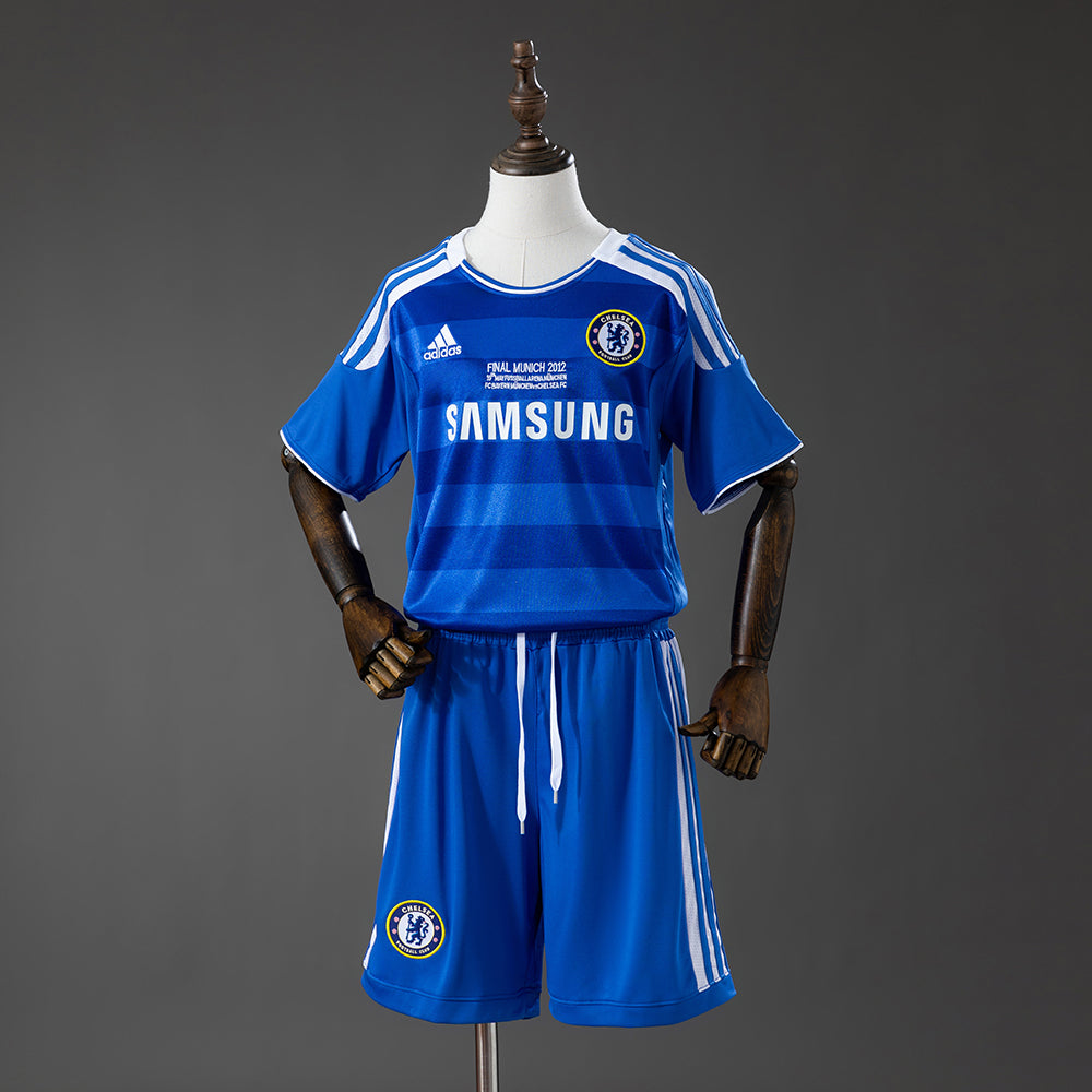 Kit Crianca Chelsea Principal 2012 Champions League
