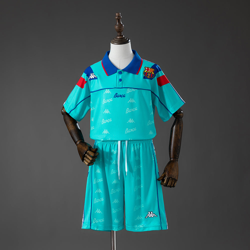 Camisola Fora Retro Barcelona 1992/1995 Criança