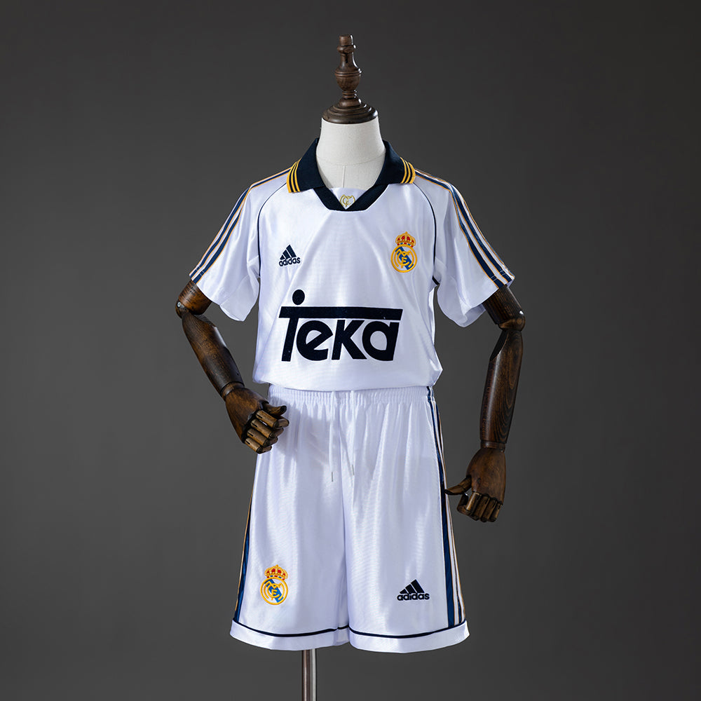 Camisola Principal Retro Real Madrid 1998/2000 Criança