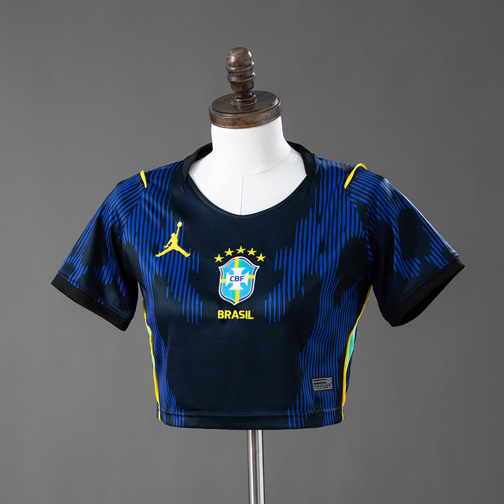 Camisola alternativa Brasil Crop Top Feminina 2026