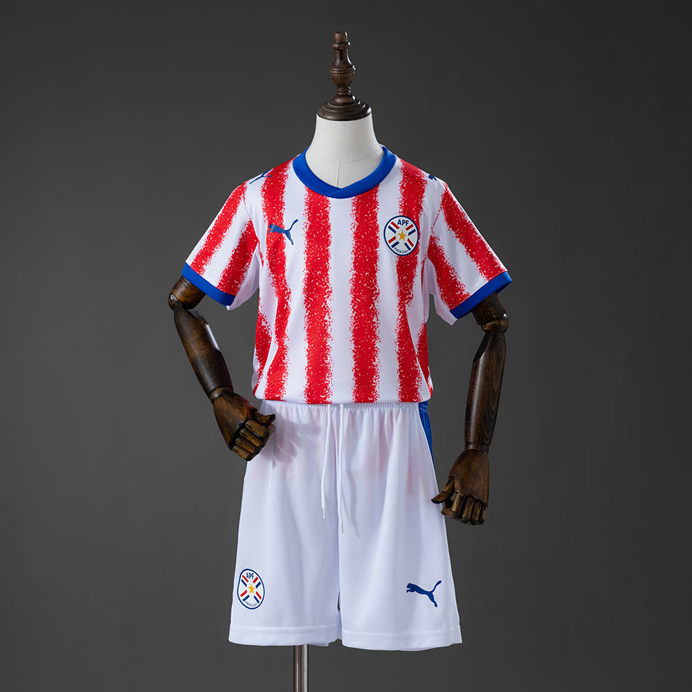 Camisola Principal Paraguai 2026 Criança
