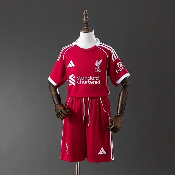 Kit Criança Liverpool Principal 2025/26