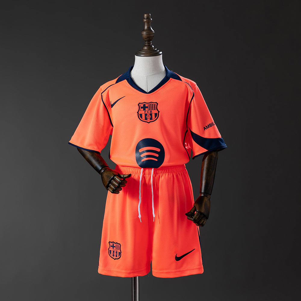 Kit Criança Barcelona third away 2025/26