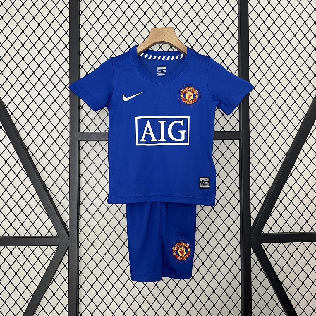 Kit Crianca Manchester United Alternativa 2008/2009