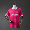 Camisola Sporting rosa e branca 2026/27 concept 